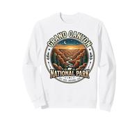 Grand Canyon National Park Arizona Retro Sunset Travel Badge Sweatshirt