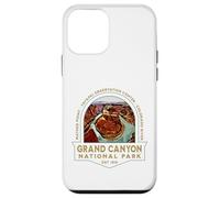 Grand Canyon National Park Arizona USA Retro Hiking Trails Case for iPhone 12 mini