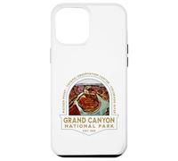 Grand Canyon National Park Arizona USA Retro Hiking Trails Case for iPhone 12 Pro Max