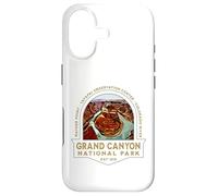 Grand Canyon National Park Arizona USA Retro Hiking Trails Case for iPhone 17