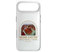 Grand Canyon National Park Arizona USA Retro Hiking Trails Case for iPhone Air