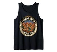 Grand Canyon National Park Arizona Vintage Bighorn Sheep Art Tank Top