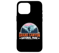 Grand Canyon National Park Blue Badge Sunset Hiker Case for iPhone 16 Pro Max