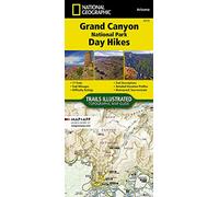 National Geographic – Grand Canyon National Park Day Hikes Map – 1711