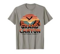 Grand Canyon National Park Eagle Sunset Vintage T-Shirt