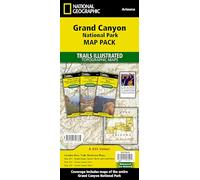 Grand Canyon National Park Map Pack by National Geographic - Trails Illustrated Topographic Maps for North & South Rim, Waterproof & Trail-Ready: ... (National Geographic Trails Illustrated Map)