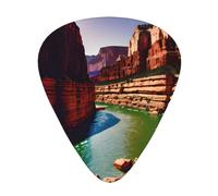 Grand Canyon Print 12 Pcs Guitar Picks Fit Lovers 3 Different Thickness 0.46 0.71 0.96mm