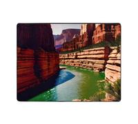 Grand Canyon Print Living Room Floor Carpet Washable Rugs for Bedroom Home Carpets 63 X 48 Inch