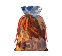 Grand Canyon Print Stylish Drawstring Pouches,Reusable Drawstring Gift Bags,Perfect For Holiday And Party