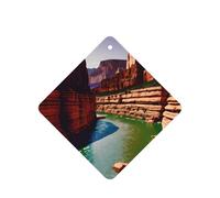 Grand Canyon Printing Fashion Car Air Freshener Cards 10 Pcs Car Scented Hanging Sheets