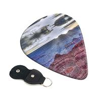 Grand Canyon Set Of 6 Guitar Plectrums For Acoustic Guitar, Electric Guitar, Bass, Ukulele - Thin, Medium And Thick.