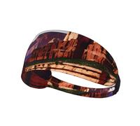 Grand Canyon Sports Headband For Men Women Tennis Sweat Band For Workout Sports Headbands Elastic For Running