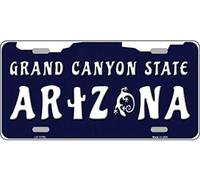 Grand Canyon State Arizona License Plate License Plate 6x12 inches