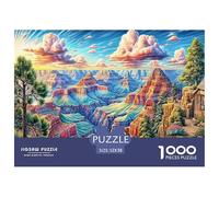 Grand Canyon USA 1000 Piece Jigsaw Puzzle for Adults - A Great Gift Idea for Men & Women, Challenging Wall Art for Home Decoration 52x38cm/1000pcs