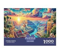 Grand Canyon USA 1000 Piece Jigsaw Puzzle for Adults - A Great Gift Idea for Men & Women, Challenging Wall Art for Home Decoration 52x38cm/1000pcs
