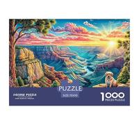 Grand Canyon USA 1000 Piece Jigsaw Puzzle for All Ages - Eco-Friendly Recycled Paper, A Great Gift Idea And Home Decoration Project 70x50cm/1000pcs