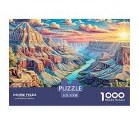 Grand Canyon USA 1000 Piece Jigsaw Puzzle for All Ages - Eco-Friendly Recycled Paper, A Great Gift Idea And Home Decoration Project 52x38cm/1000pcs