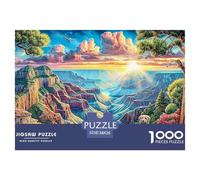 Grand Canyon USA 1000 Piece Jigsaw Puzzle for All Ages - Eco-Friendly Recycled Paper, A Great Gift Idea And Home Decoration Project 38x26cm/1000pcs