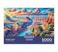 Grand Canyon USA 1000 Piece Jigsaw Puzzle for All Ages - Eco-Friendly Recycled Paper, A Great Gift Idea And Home Decoration Project 52x38cm/1000pcs