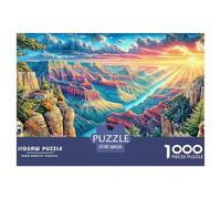 Grand Canyon USA 1000 Piece Jigsaw Puzzle for All Ages - Eco-Friendly Recycled Paper, A Great Gift Idea And Home Decoration Project 38x26cm/1000pcs