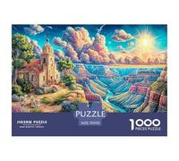 Grand Canyon USA 1000 Piece Jigsaw Puzzle for All Ages - Eco-Friendly Recycled Paper, A Great Gift Idea And Home Decoration Project 70x50cm/1000pcs