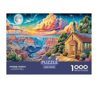 Grand Canyon USA 1000 Piece Puzzle for Adults - Challenging Jigsaw for Mindfulness & Wall Art, Premium Quality with Detailed Art Print 70x50cm/1000pcs