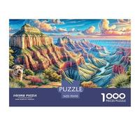 Grand Canyon USA Jigsaw Puzzle 1000 Piece, Impossible Puzzle, Family Activity Puzzles, Challenging Toy for Adults And Kids 70x50cm/1000pcs