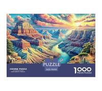 Grand Canyon USA Jigsaw Puzzle for Adults And Teenagers, Impossible 1000 Piece Puzzle, Mindfulness & Family Fun Activity, Challenging Puzzle Game 70x50cm/1000pcs