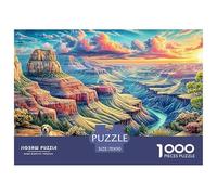 Grand Canyon USA Jigsaw Puzzles for Adults Kids. Impossible 1000 Pieces Puzzle Challenge Toy Games Gifts 70x50cm/1000pcs