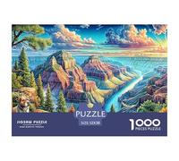Grand Canyon USA Puzzle 1000-Piece for Adults And Kids, Difficult Jigsaw Puzzle, Challenging & Relaxing Gift 52x38cm/1000pcs
