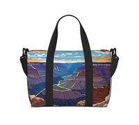 (Grand Canyon) Waterproof Lightweight Hand Travel Bag - Large Carry-On for 3-5 Day Trips | Air Travel, Sports, Weekend Use | Men & Women (1-Pack)