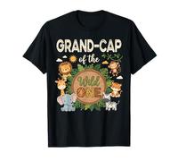 Grand-Cap of the Wild One Safari First Birthday T-Shirt