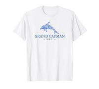 Grand Cayman Islands Dolphin Boys Girls Souvenir T-Shirt