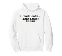 Grand-Central 42nd Street NYC New York Subway Station Sign Pullover Hoodie