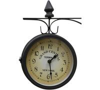 Grand Central Double Sided Garden Clock -For Outdoor Or Indoor Use.