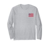Grand Continental Colors Union USA Congress Flag Long Sleeve T-Shirt
