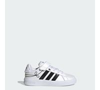 adidas Unisex Kids Grand Court 3.0 Girls Children Shoes, FTWR White/core Black/hi-res Yellow, 13 UK Child