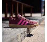 adidas Women's Grand Court Base 00s Shoes, Shadow Red/Lucid Pink/Gum, 8 UK