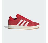 adidas Women's Grand Court Base 00s Shoes Sneaker, Better Scarlet/Clear Pink/Off White, 4.5 UK