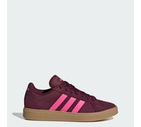 adidas Women's Grand Court Base 00s Shoes, Shadow Red/Lucid Pink/Gum, 5 UK
