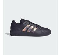 adidas Women's Grand Court Base 2.0 Shoes, Aurora Black/Aurora Black/Shadow Violet, 5 UK