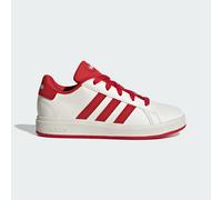 Adidas Grand Court Lifestyle Tennis Lace-up Trainers White EU 34 Boys,Girls
