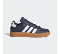 adidas Grand Court Lifestyle Tennis Lace-Up Shoes, Shadow Navy/FTWR white/GUM10, 2.5 UK Child