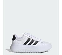adidas Grand Court Platform Shoes, Synthetics Upper, White