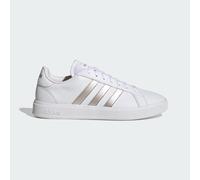 adidas Women's Grand Court TD Lifestyle Court Casual Shoes, Cloud White / Platinum / Cloud White, 4 UK