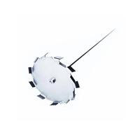 Grand Dissolving Stirrer SUS 304 Saw-tooth Disperser Radial Flow Paddle Stirrer Shaft Length 500mm For Medium/High Speed Mixing