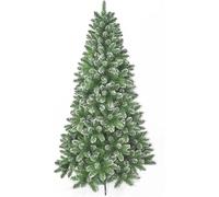 grand duchess balsam fir 6Ft Artificial Christmas Tree, Snow Flocked Slim Xmas Tree with PVC Branch Tips, Metal Hings & Foldable Base, Ideal for Holiday Home Office Party Decor,5FT balsam hill