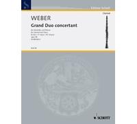Grand Duo concertant Eb op. 48 JV 204, WeV P.12 Carl Maria von Weber Book [Softc