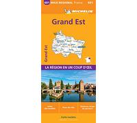 GRAND-EST, France - Michelin Maxi Regional Map 601: Map (France Maxi Regional)