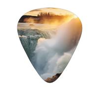 Grand Falls guitar pick set, 3 different thicknesses, 12 pieces for a variety of instruments